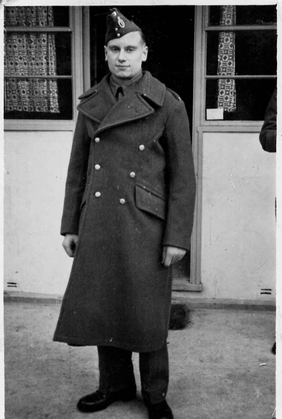 Christopher Warren pictured at Prestatyn 30th December 1939