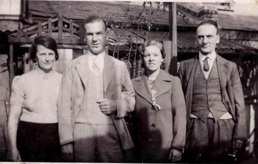 Albert, Elizabeth, Ada and George
