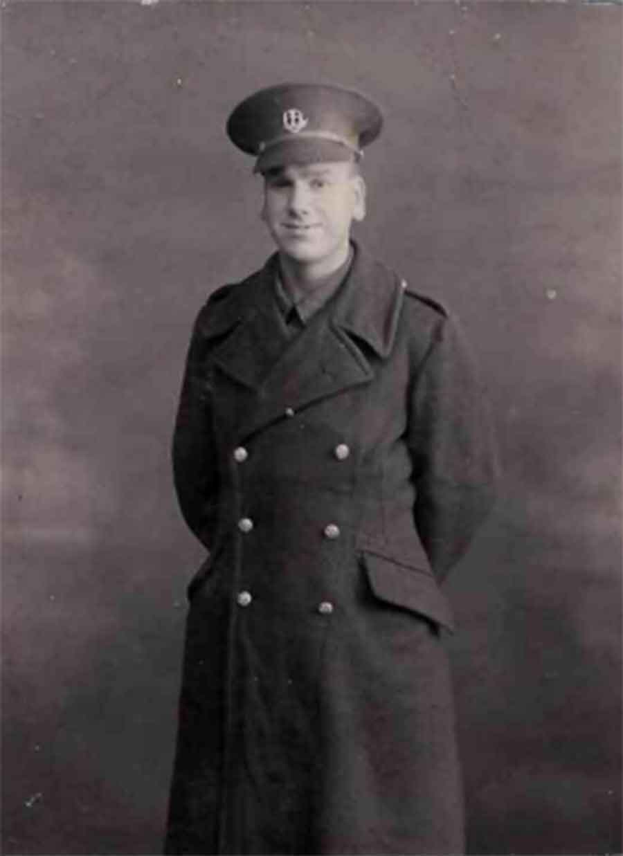 Albert Morris of the 1st Battalion Middlesex