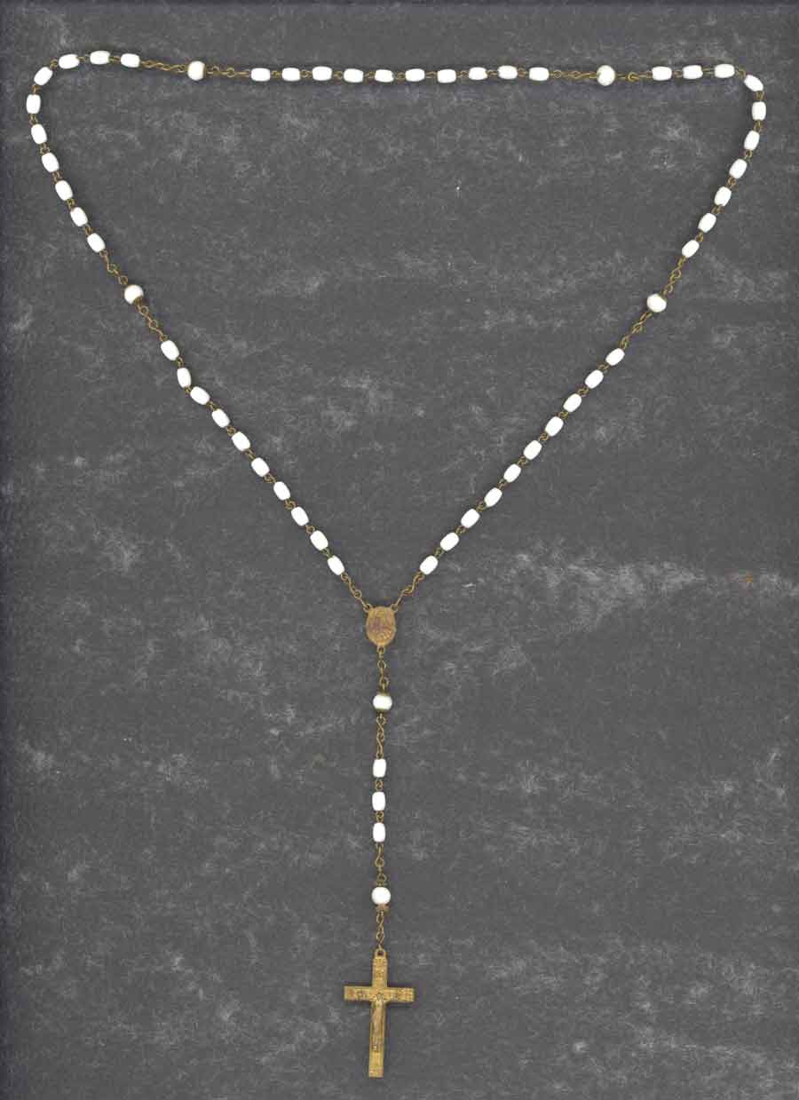 The Rosary of James Gow survivor of the sinking of the Lisbon Maru and Far East Prisoner of War (FEPOW)