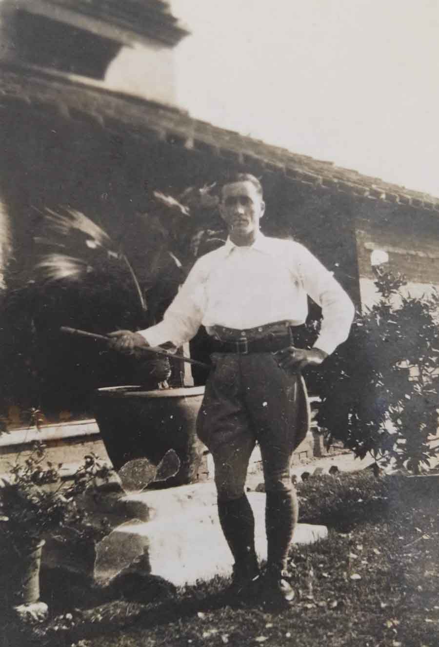 Image of Thomas Russell of the Royal Artillery, lost in the sinking of the Lisbon Maru.