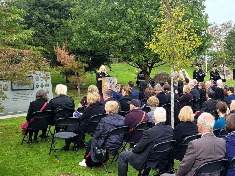 Over 70 people gathered at the 2025 annual memorial service for the Lisbon Maru organised by LiMMA