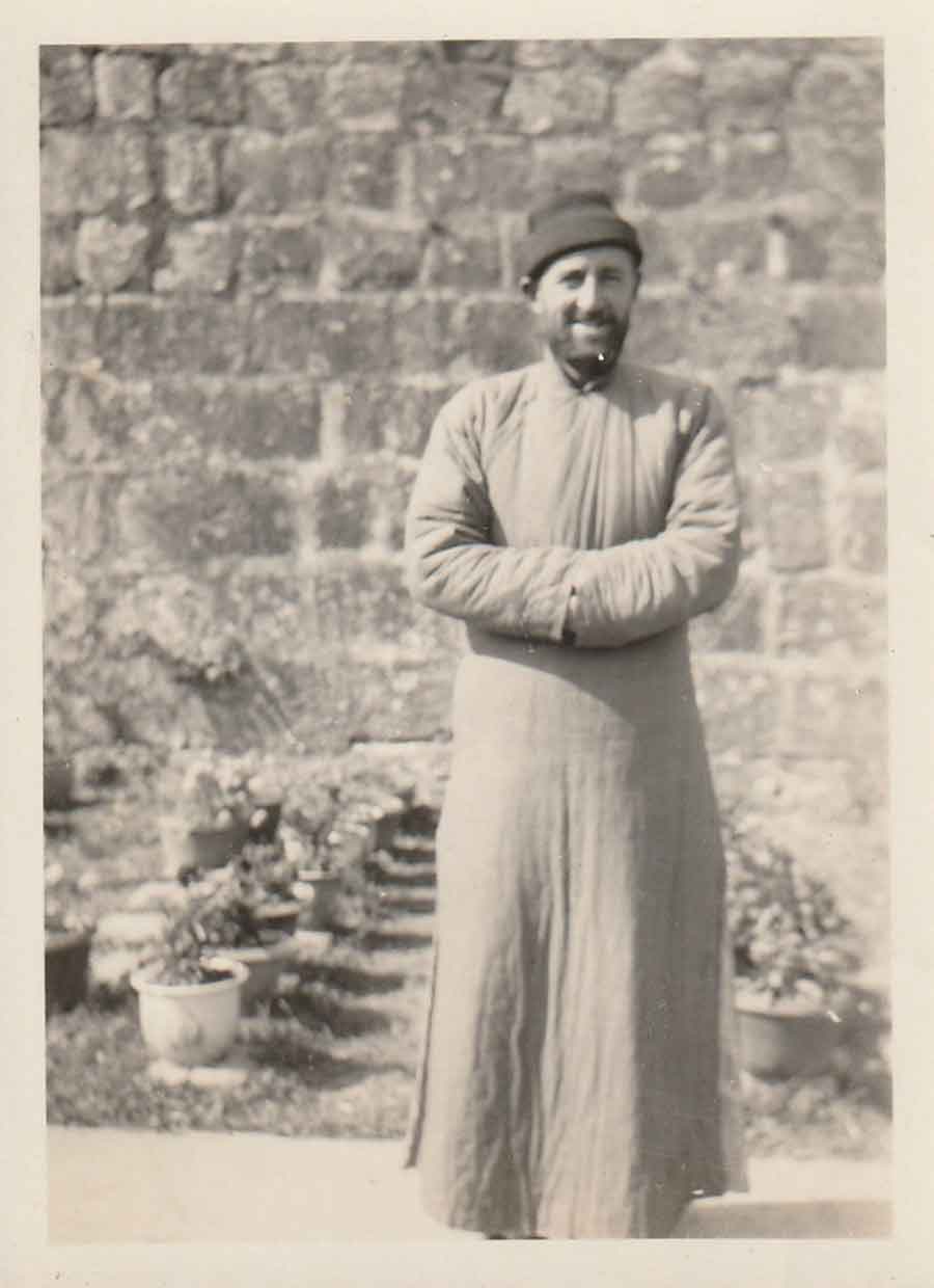Arthur Jack William Evans pictured disguised during his escape after the sinking of the Lisbon Maru. He was one of only three men who escaped after being rescued by Chinese fishermen, all others were recaptured by the Japanese.