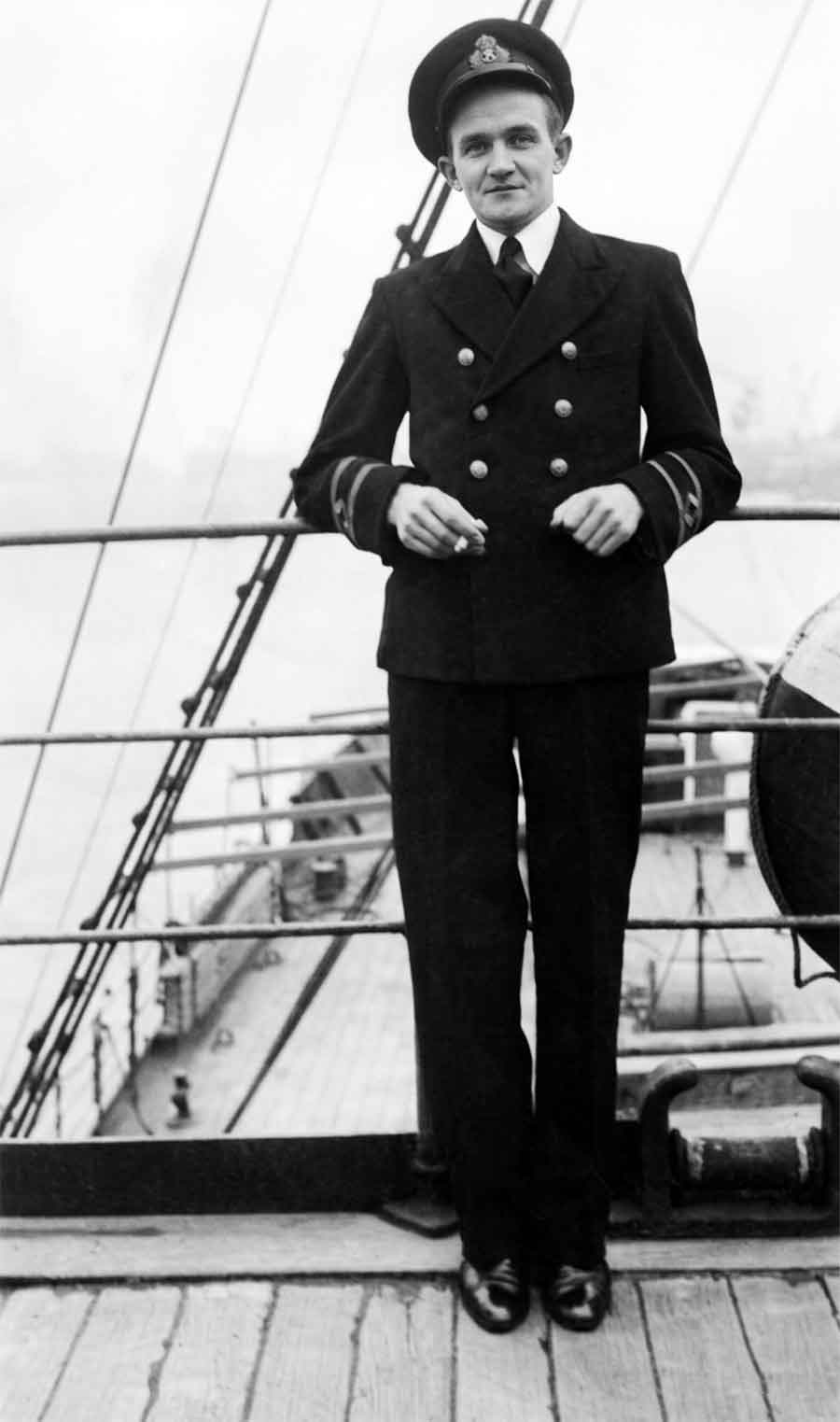 David Knox of the Hong Kong Royal Naval Volunteer Reserve