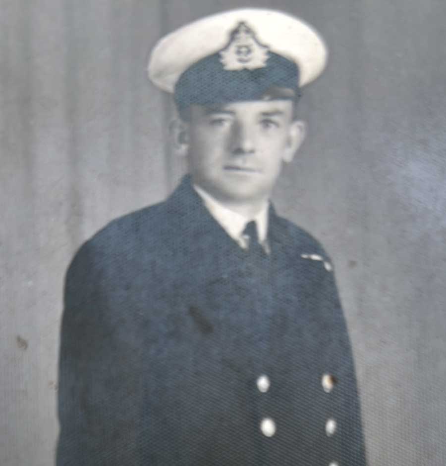 Chief Skipper Andrew Flett who was lost on the sinking of the Lisbon Maru
