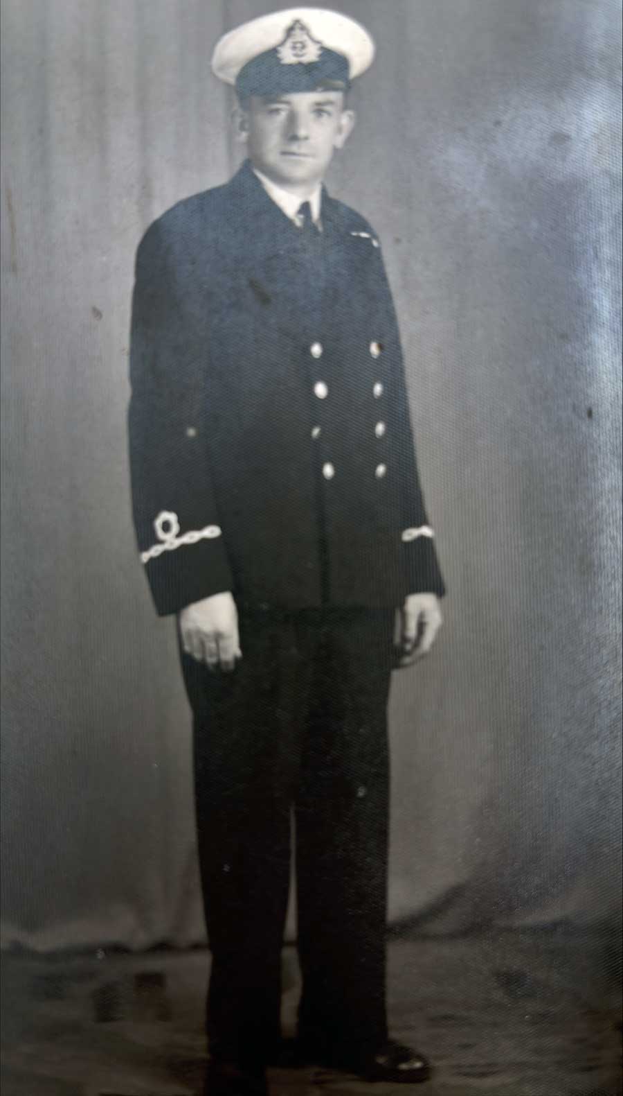 Chief Skipper Andrew Flett who was lost in the sinking of the Lisbon Maru
